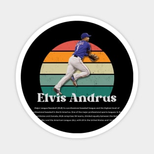 Elvis Andrus Vintage Vol 01 Magnet